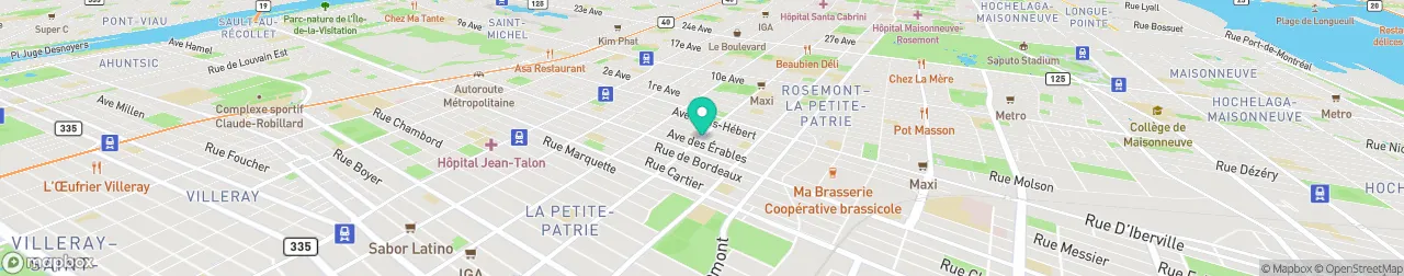 borne de recharge sur la carte