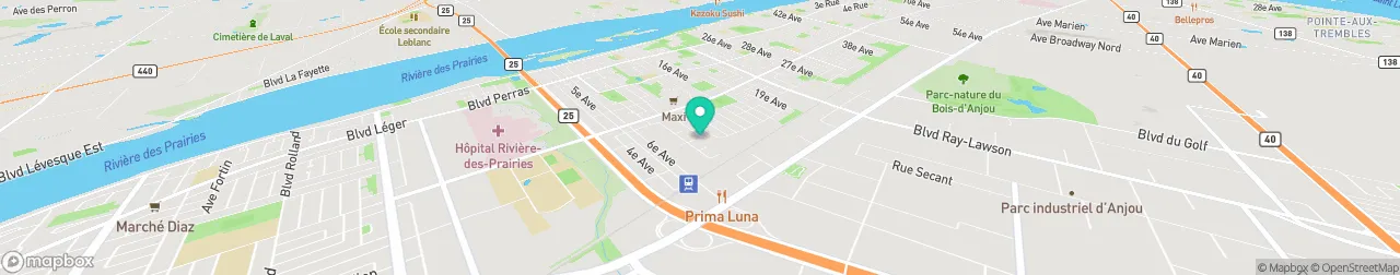 borne de recharge sur la carte