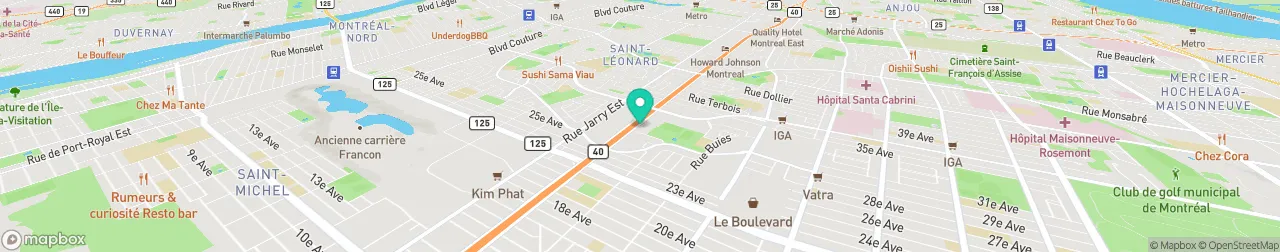 borne de recharge sur la carte