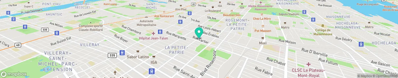 ev charging station on the map