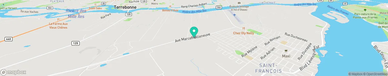 borne de recharge sur la carte