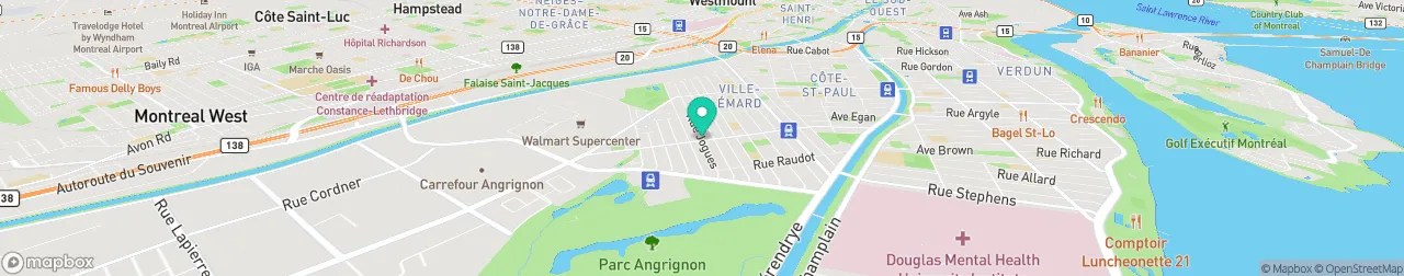 borne de recharge sur la carte