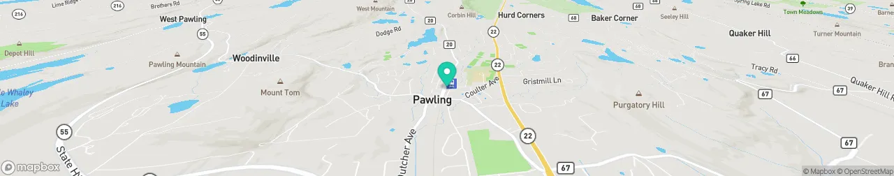 borne de recharge sur la carte