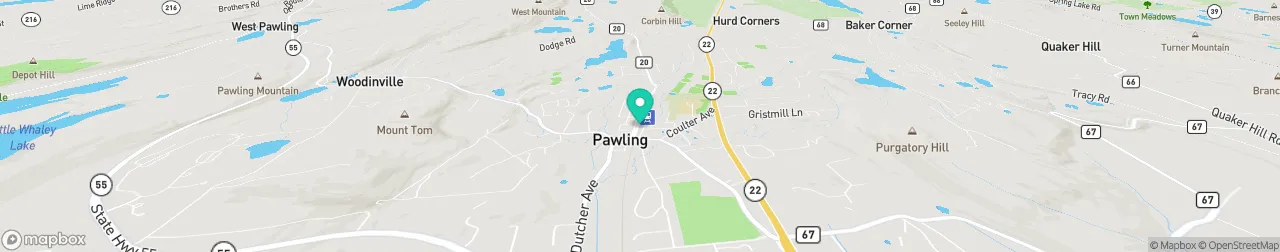 borne de recharge sur la carte