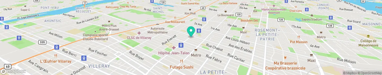 borne de recharge sur la carte