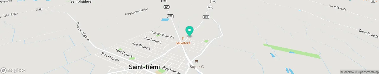 borne de recharge sur la carte