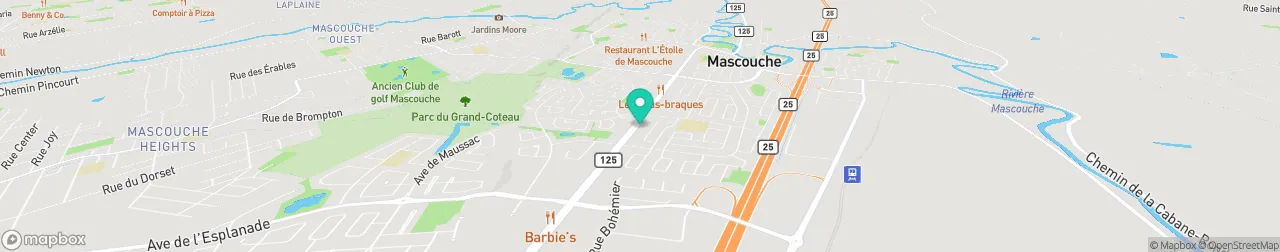 borne de recharge sur la carte