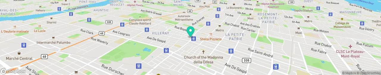 borne de recharge sur la carte