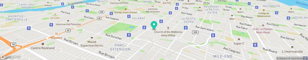 borne de recharge sur la carte