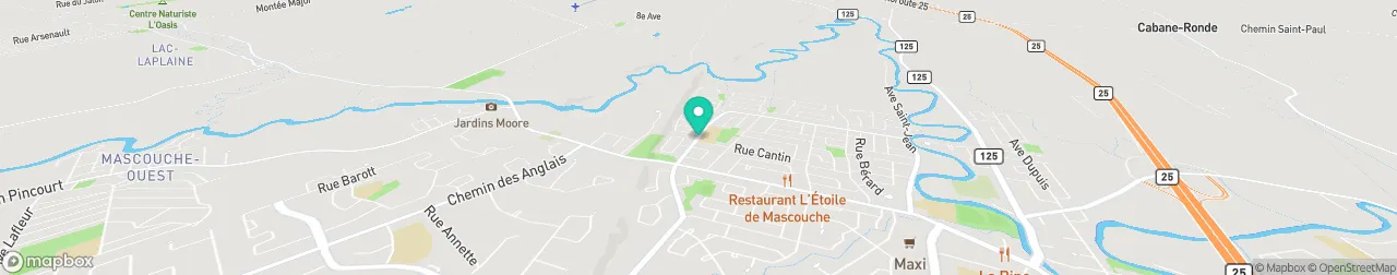 borne de recharge sur la carte