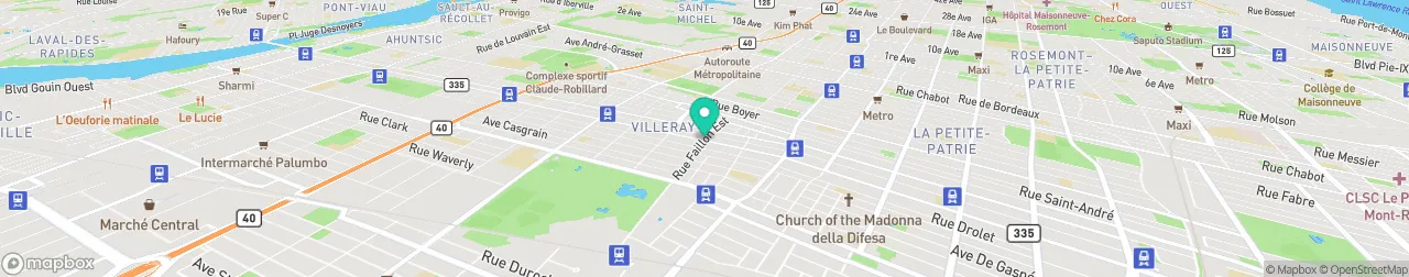 borne de recharge sur la carte