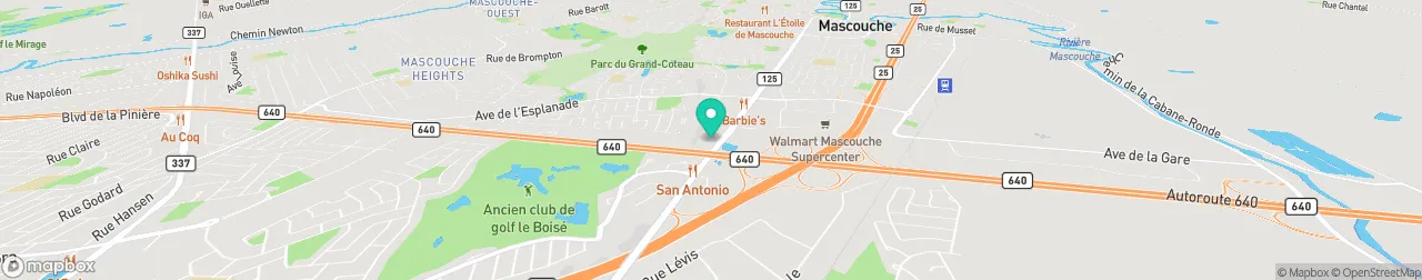 borne de recharge sur la carte