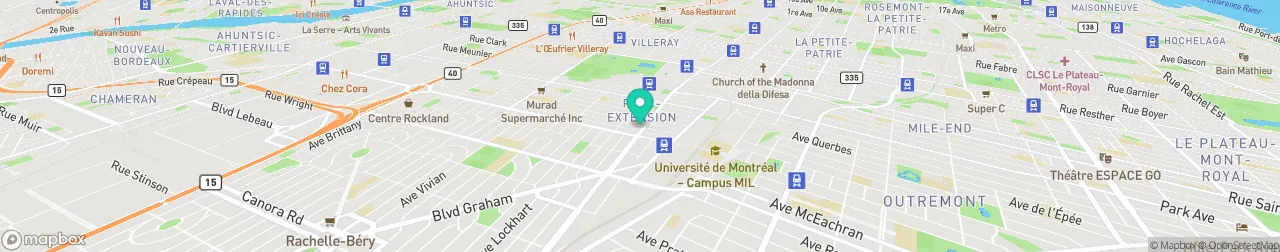 borne de recharge sur la carte