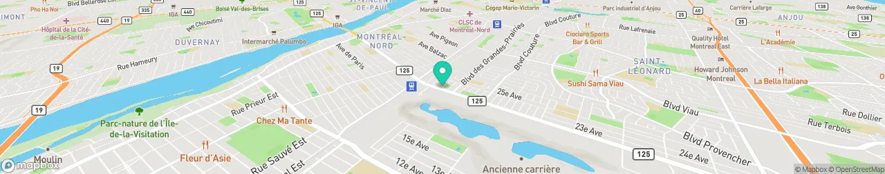 borne de recharge sur la carte