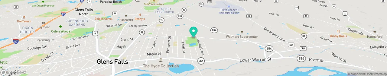 borne de recharge sur la carte