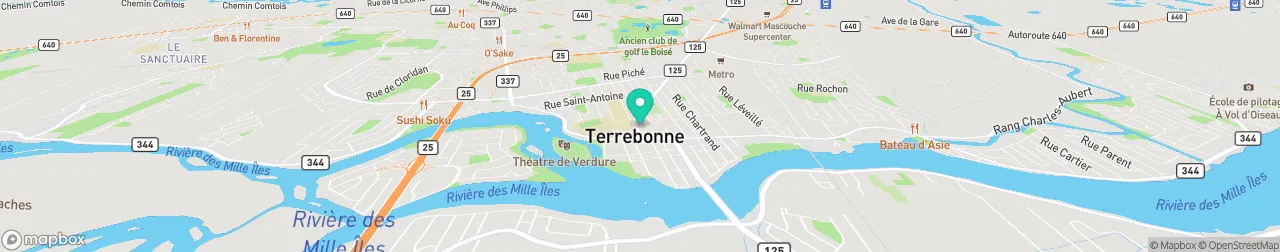 borne de recharge sur la carte