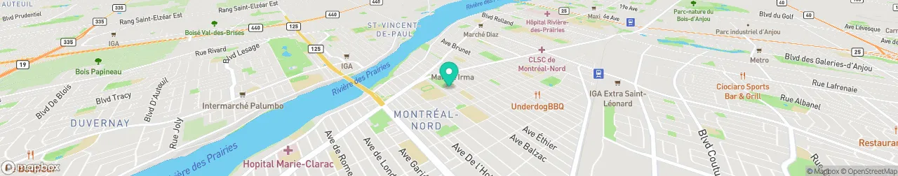 borne de recharge sur la carte