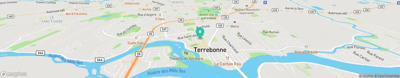 borne de recharge sur la carte