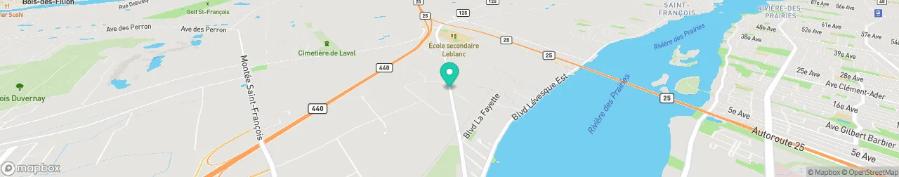 borne de recharge sur la carte