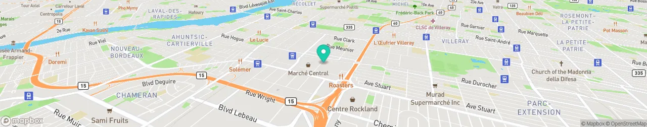 borne de recharge sur la carte