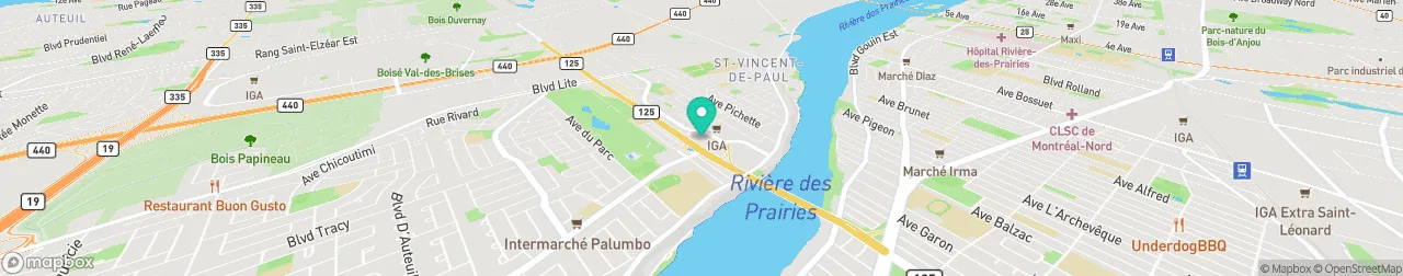 borne de recharge sur la carte