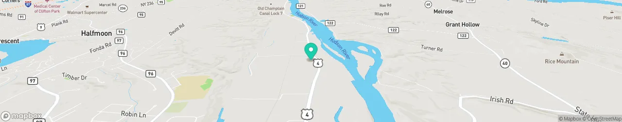 borne de recharge sur la carte