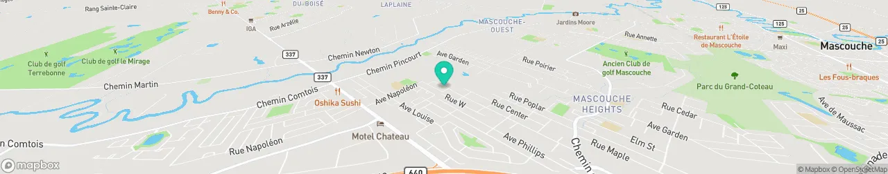 borne de recharge sur la carte