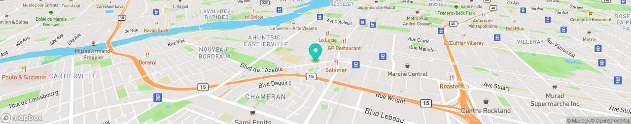 borne de recharge sur la carte