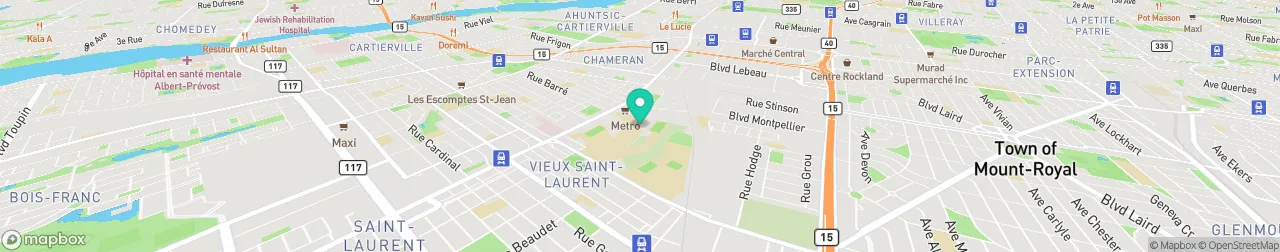 borne de recharge sur la carte