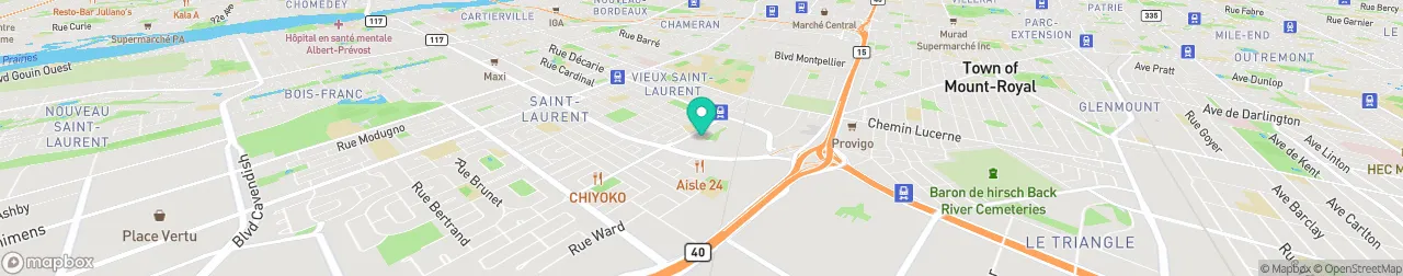 borne de recharge sur la carte