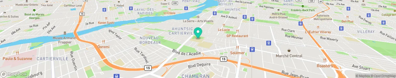 borne de recharge sur la carte