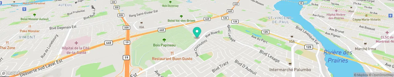 borne de recharge sur la carte