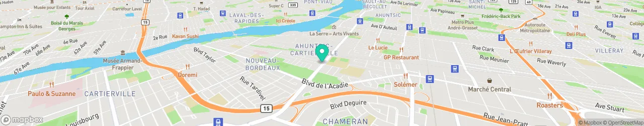 borne de recharge sur la carte