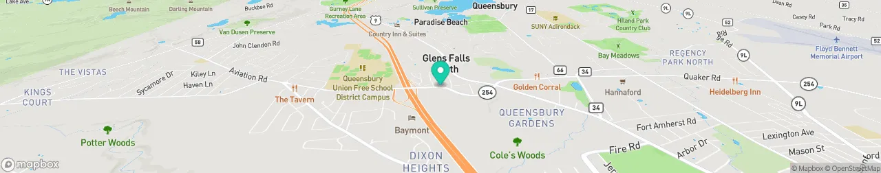 borne de recharge sur la carte