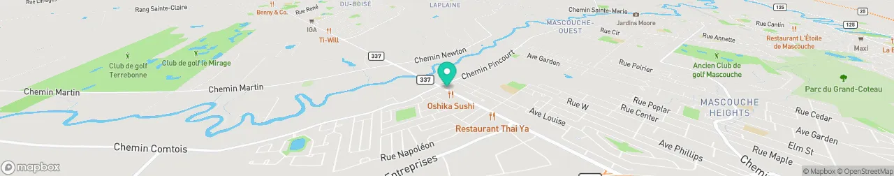 borne de recharge sur la carte