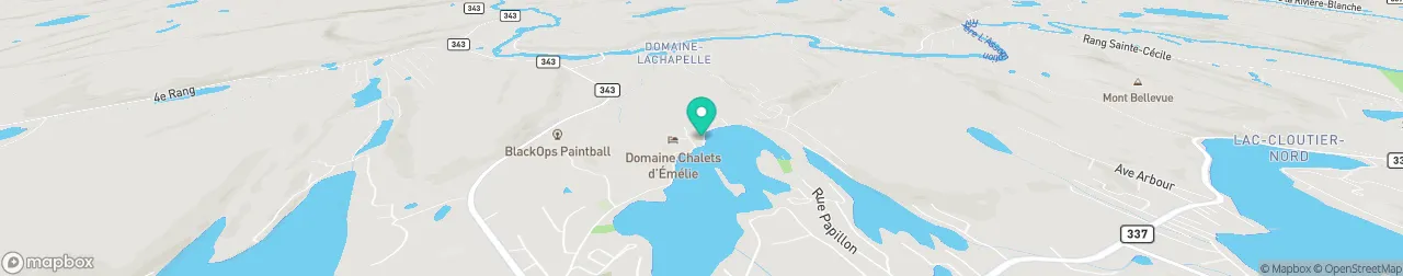 borne de recharge sur la carte