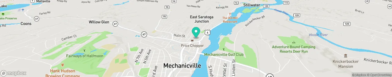 borne de recharge sur la carte