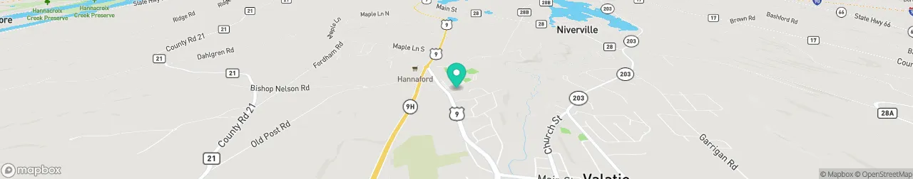 borne de recharge sur la carte