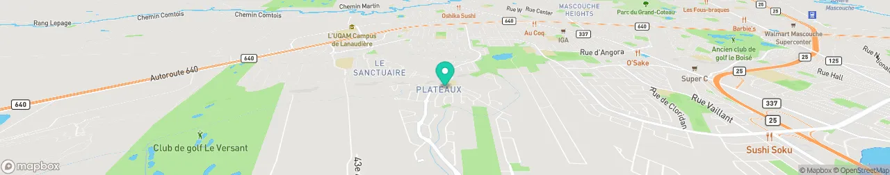 borne de recharge sur la carte