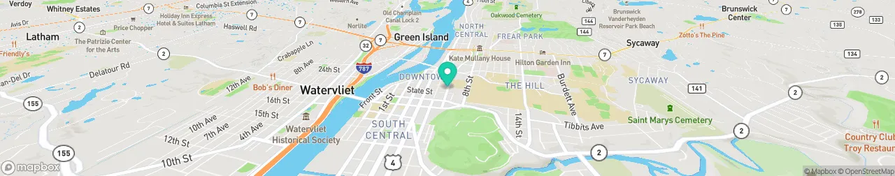 borne de recharge sur la carte