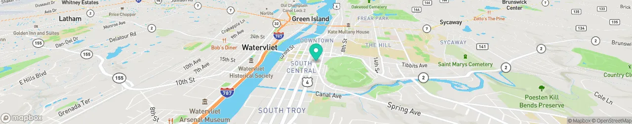 ev charging station on the map