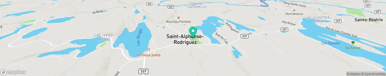 borne de recharge sur la carte