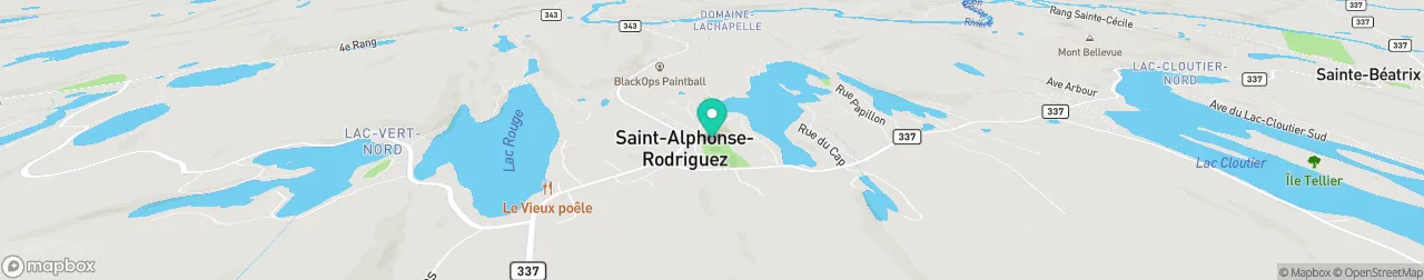 borne de recharge sur la carte