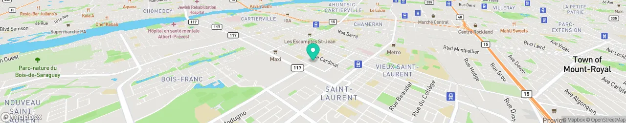 borne de recharge sur la carte