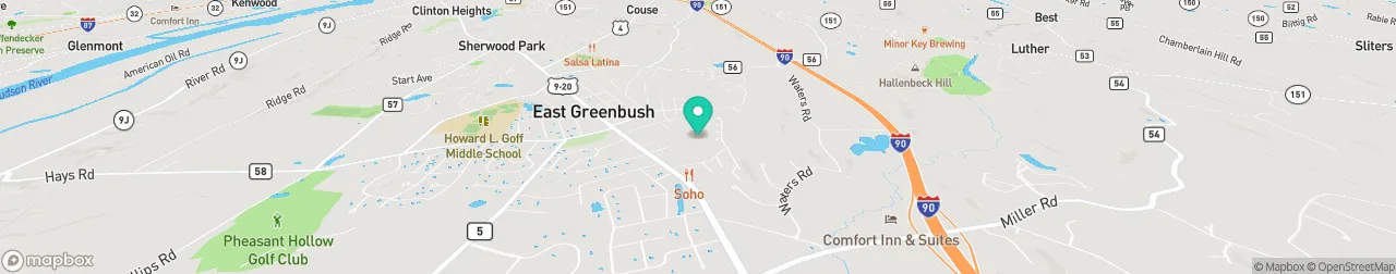 borne de recharge sur la carte