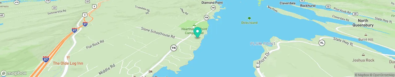 borne de recharge sur la carte