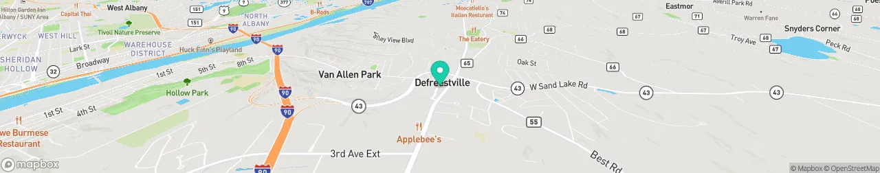 ev charging station on the map