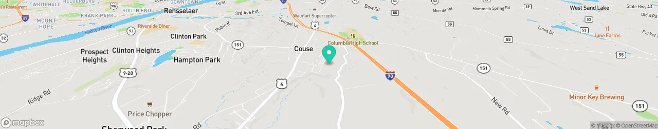 borne de recharge sur la carte