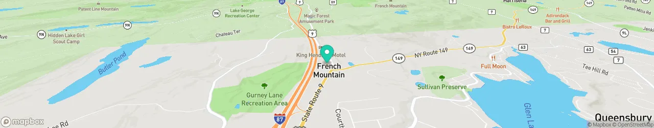 ev charging station on the map