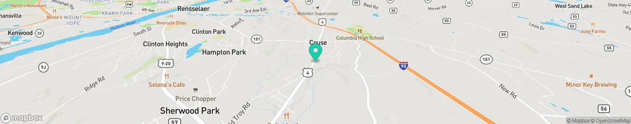 borne de recharge sur la carte